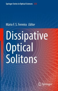 Immagine di copertina: Dissipative Optical Solitons 9783030974923