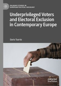 Cover image: Underprivileged Voters and Electoral Exclusion in Contemporary Europe 9783030975043
