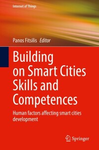 Cover image: Building on Smart Cities Skills and Competences 9783030978174
