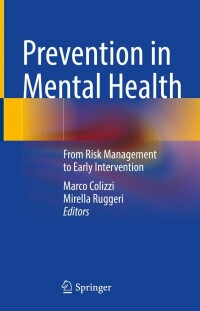 Cover image: Prevention in Mental Health 9783030979058