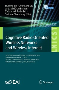 Titelbild: Cognitive Radio Oriented Wireless Networks and Wireless Internet 9783030980016