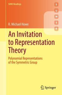 Imagen de portada: An Invitation to Representation Theory 9783030980245