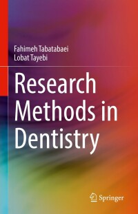 Cover image: Research Methods in Dentistry 9783030980276