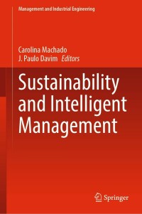 Cover image: Sustainability and Intelligent Management 9783030980351
