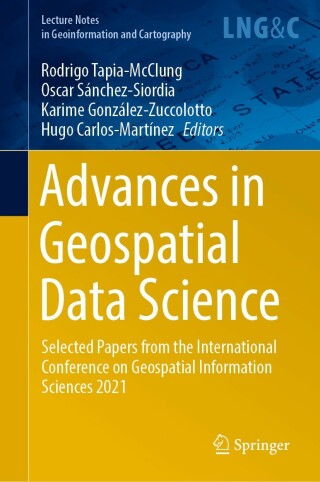 表紙画像: Advances in Geospatial Data Science 9783030980955