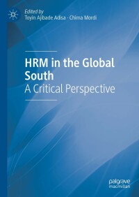 Imagen de portada: HRM in the Global South 9783030983086