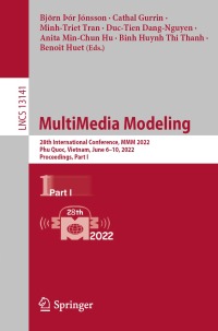 表紙画像: MultiMedia Modeling 9783030983574