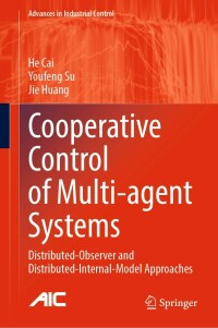 Cover image: Cooperative Control of Multi-agent Systems 9783030983765
