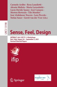 صورة الغلاف: Sense, Feel, Design 9783030983871