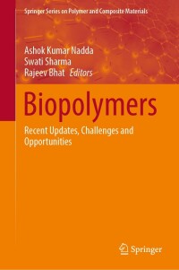 Cover image: Biopolymers 9783030983918