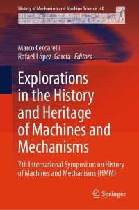 Imagen de portada: Explorations in the History and Heritage of Machines and Mechanisms 9783030984984