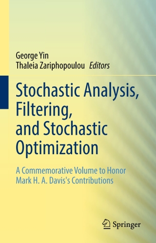 Omslagafbeelding: Stochastic Analysis, Filtering, and Stochastic Optimization 9783030985189