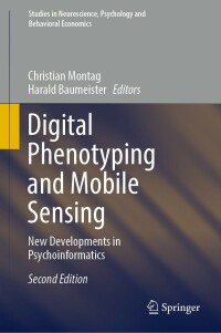 Immagine di copertina: Digital Phenotyping and Mobile Sensing 2nd edition 9783030985455