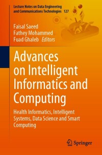 Imagen de portada: Advances on Intelligent Informatics and Computing 9783030987404