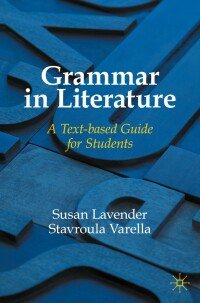 Imagen de portada: Grammar in Literature 9783030988920
