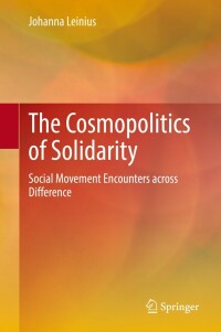 Immagine di copertina: The Cosmopolitics of Solidarity 9783030990862