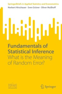 Imagen de portada: Fundamentals of Statistical Inference 9783030990909