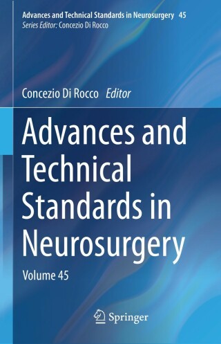Imagen de portada: Advances and Technical Standards in Neurosurgery 9783030991654