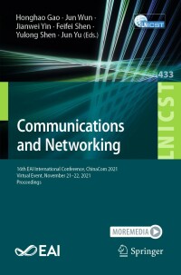 Cover image: Communications and Networking 9783030991999