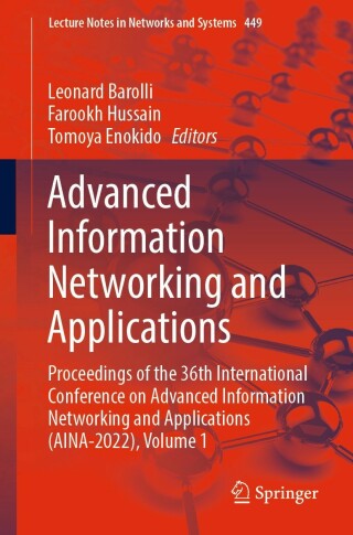 Titelbild: Advanced Information Networking and Applications 9783030995836