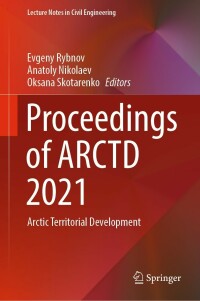 Immagine di copertina: Proceedings of ARCTD 2021 9783030996253