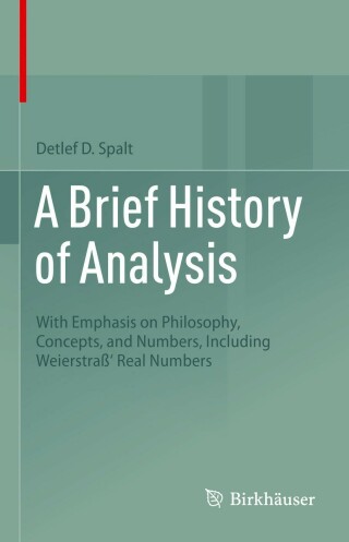 Cover image: A Brief History of Analysis 9783031006494