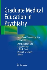 Titelbild: Graduate Medical Education in Psychiatry 9783031008351