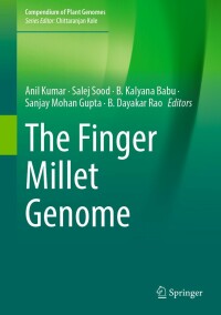 صورة الغلاف: The Finger Millet Genome 9783031008672
