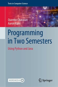 Imagen de portada: Programming in Two Semesters 9783031013256