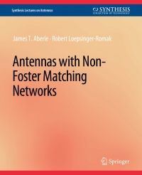 Cover image: Antennas with Non-Foster Matching Networks 9783031004049