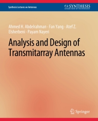 Titelbild: Analysis and Design of Transmitarray Antennas 9783031004131