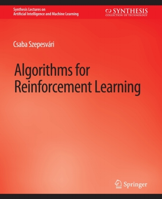 Cover image: Algorithms for Reinforcement Learning 9783031000218