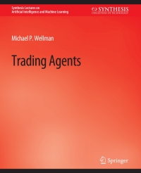 Cover image: Trading Agents 9783031004261