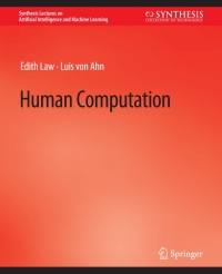 Imagen de portada: Human Computation 9783031004278