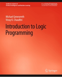 Imagen de portada: Introduction to Logic Programming 9783031000317