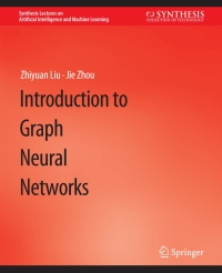 Imagen de portada: Introduction to Graph Neural Networks 9783031004599