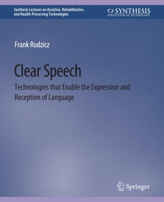 Immagine di copertina: Clear Speech 9783031004711