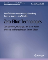 Cover image: Zero-Effort Technologies 2nd edition 9783031004759