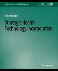 Cover image: Strategic Health Technology Incorporation 9783031005114