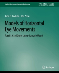 Cover image: Models of Horizontal Eye Movements, Part II 9783031005152