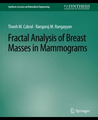 Cover image: Fractal Analysis of Breast Masses in Mammograms 9783031005268