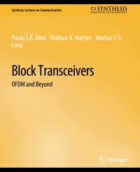 Cover image: Block Transceivers 9783031005497