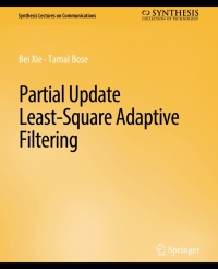 Titelbild: Partial Update Least-Square Adaptive Filtering 9783031005534