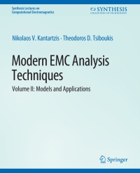Cover image: Modern EMC Analysis Techniques Volume II 9783031005787