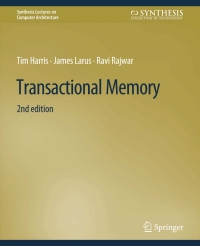 Titelbild: Transactional Memory 9783031006005