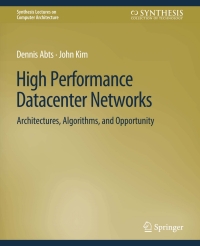 Imagen de portada: High Performance Datacenter Networks 9783031006029