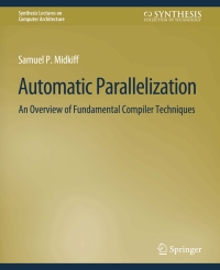 Cover image: Automatic Parallelization 9783031006081