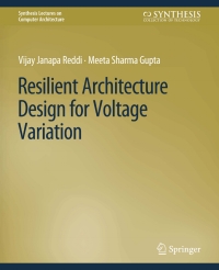 Titelbild: Resilient Architecture Design for Voltage Variation 9783031006111