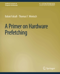 Titelbild: A Primer on Hardware Prefetching 9783031006159