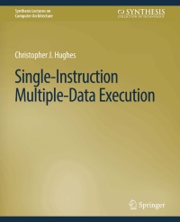 صورة الغلاف: Single-Instruction Multiple-Data Execution 9783031006180